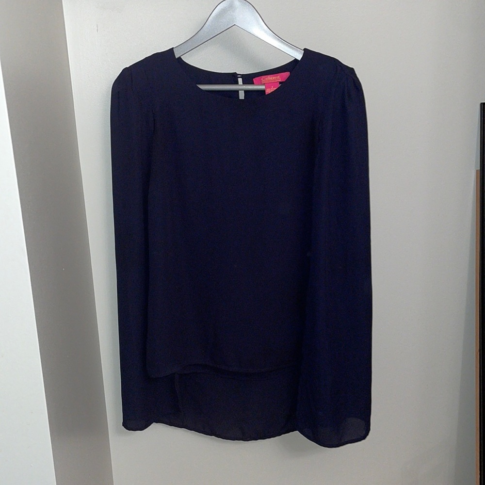 Cape blouse -so chic!!! - Picture 2 of 5